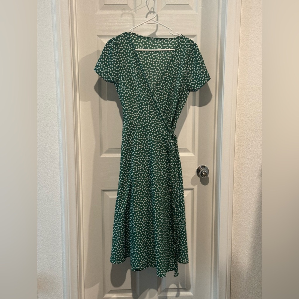 Green dress